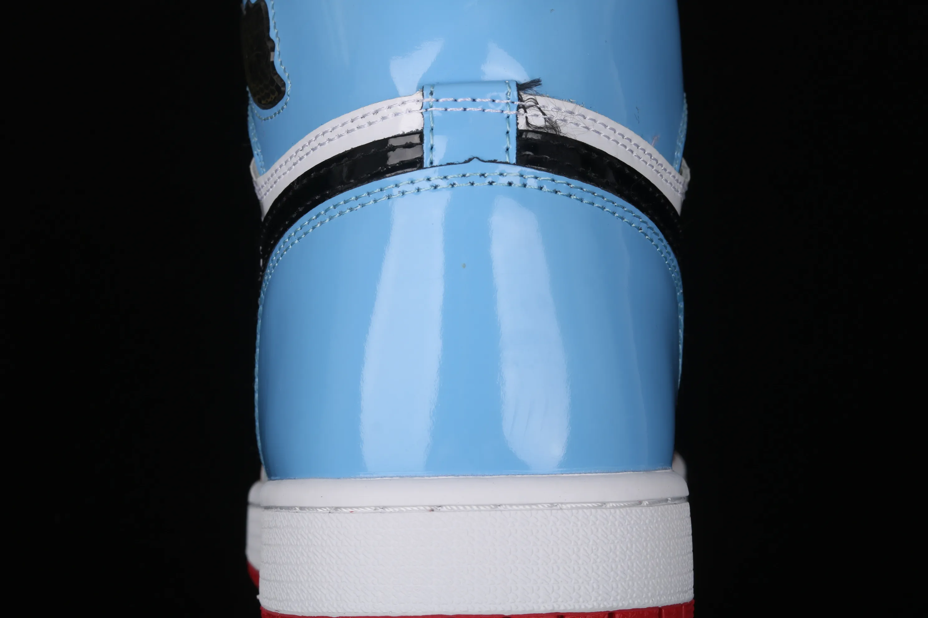 All categories Air Jordan Jordan series basketball shoes Air Jordan 1 High Air Jordan 1 "Fearless" AJ1 Joe 1 high top red and blue patent leather CK5666-100